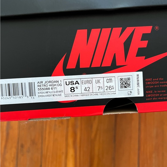 Brand New Jordan 1 Men’s Sneaker Sz 8.5